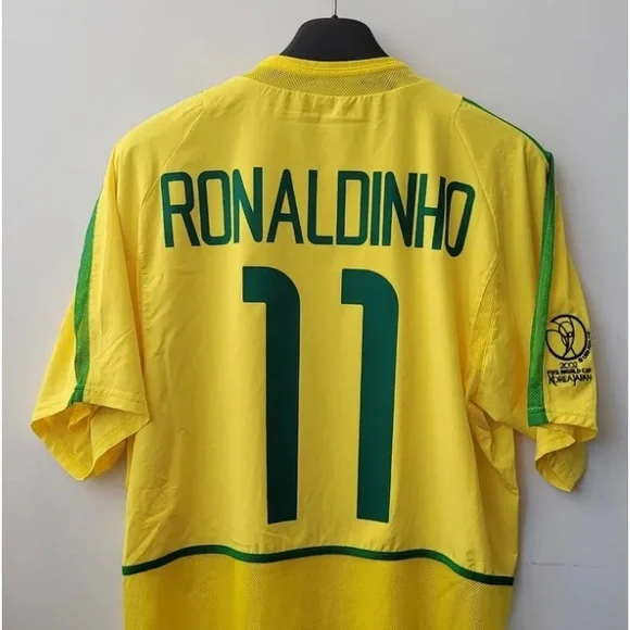 Nike | Shirts | 202 World Cup Nike Brazil Ronaldinho Player Jersey